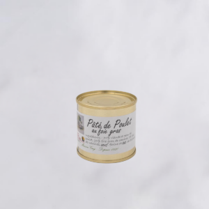PATE DE POULET AU FOIE GRAS  90G