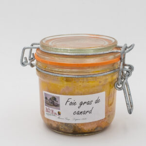 FOIE GRAS CANARD ENTIER VERRINE 180G