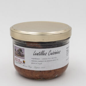 LENTILLES CUISINEES 340G