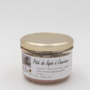 PATE DE LAPIN A L'ANCIENNE VERRINE 180G