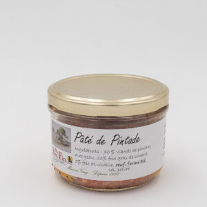 PATE DE PINTADE AU FOIE GRAS VERRINE 180G