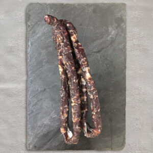 SAUCISSE SECHE DE CANARD PORC