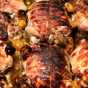 PAUPIETTE DE CANARD AU MIRABELLE S/VIDE